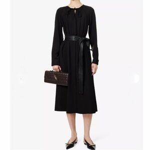 PROENZA SCHOULER
Enya V-neck belted crepe midi dress